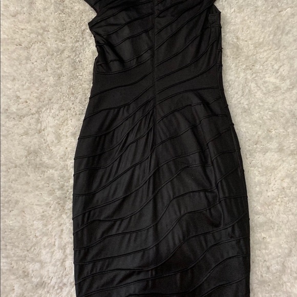 Tadashi Shoji Beaded Textured Bodycon Dress - Picture 3 of 3